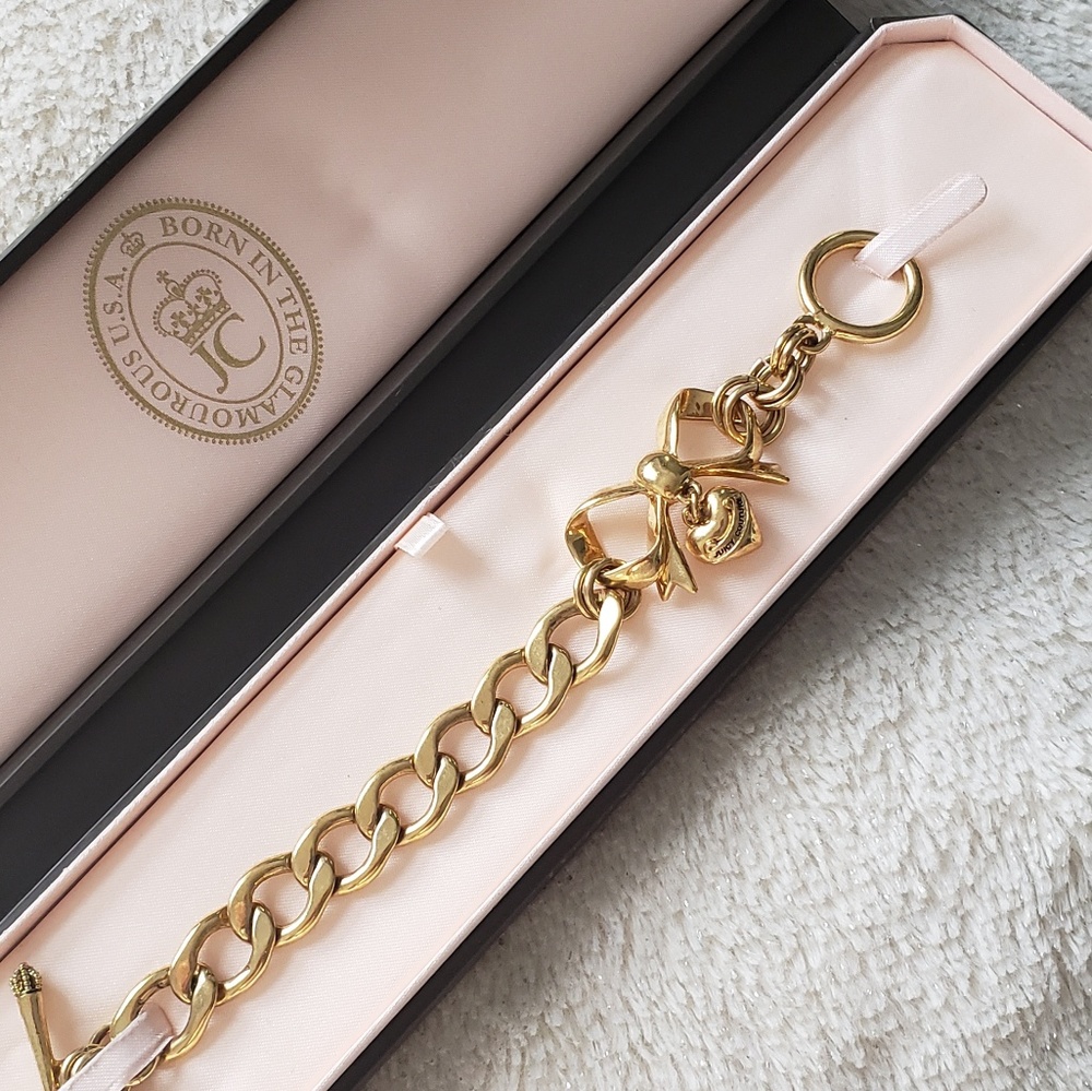 Juicy Couture Bow Charm Bracelet
